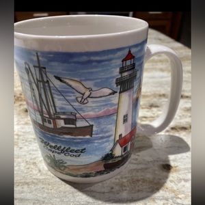 Vintage American Gift Collector Series Gold Beach Oregon Ceramic Coffee Cup 14oz
